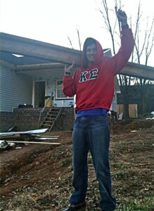 High Point University Sigma Kappa Habitat build
