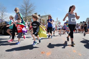 Kappa Delta Co-Hosts Superhero Dash with Family Service of the Piedmont