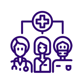 healthcare management icon