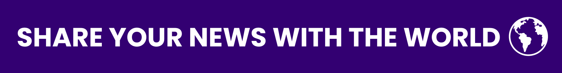 share you news with the world