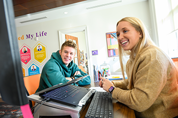 Student Meeting With Success Coach