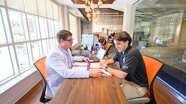 Student Meeting With Success Coach