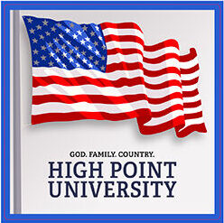 American Flag Sticker