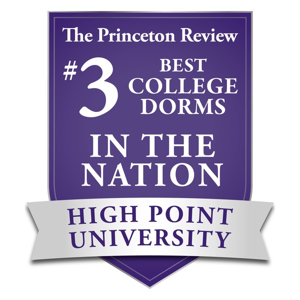 The Princeton Review #3 Best College Dorms in the Nation, High Point University