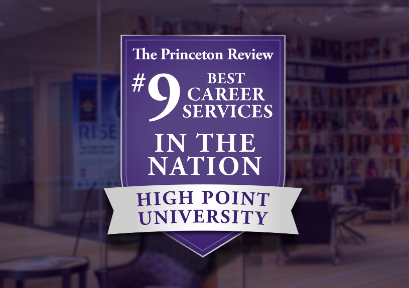 number 9 in best career services in the nation princeton review