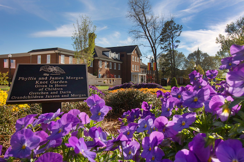 knot garden high point university