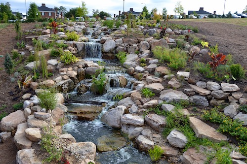 waterfall garden high point university