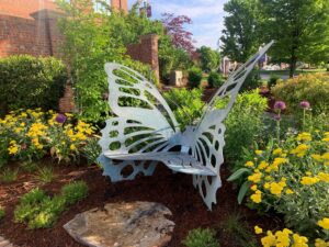 butterfly bench