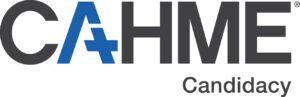 CAHME Logo Candidacy RGB White background