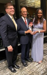 mark martin chief justice retired receives award