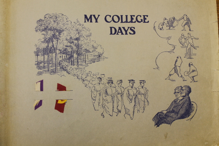 Scrapbook first page