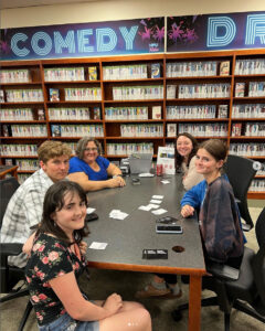 Students at Game Night 1