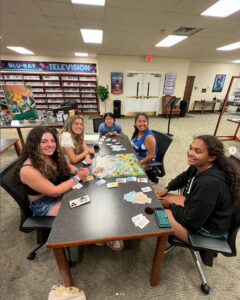 Students at Game Night 2
