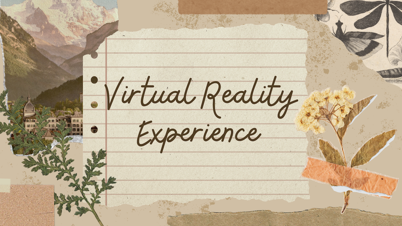 Beige and Brown Scrapbook Being Mindful Presentation