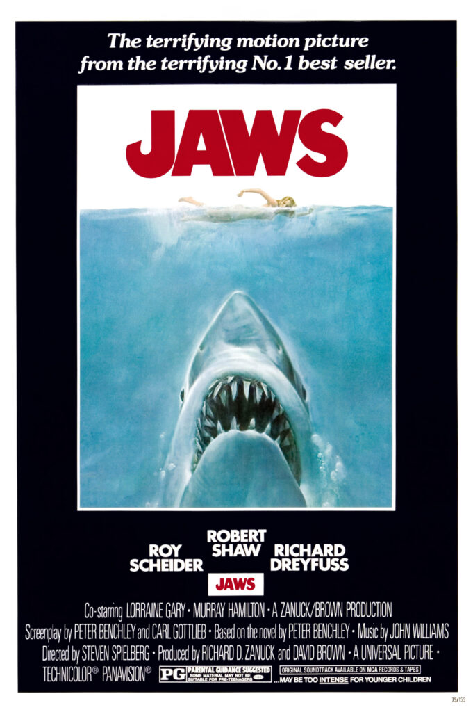 Jaws movie poster