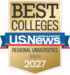 U.S. News & World Report badge for Regional Universities South