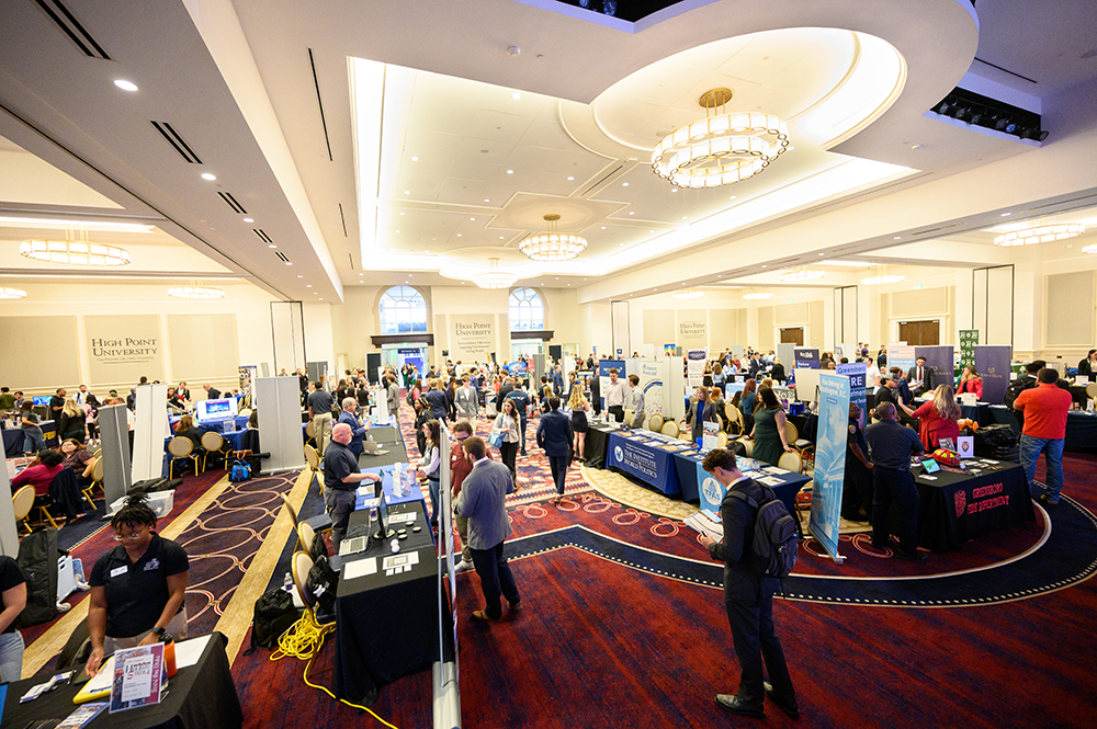 HPU Students Connect With 100+ Employers at CareerFest | High Point ...