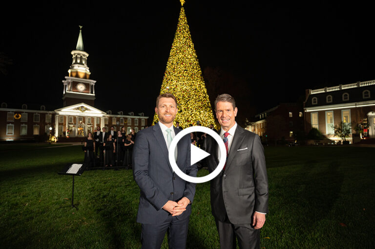 HPU Chamber Singers Perform “Silent Night” During FOX News Christmas Special