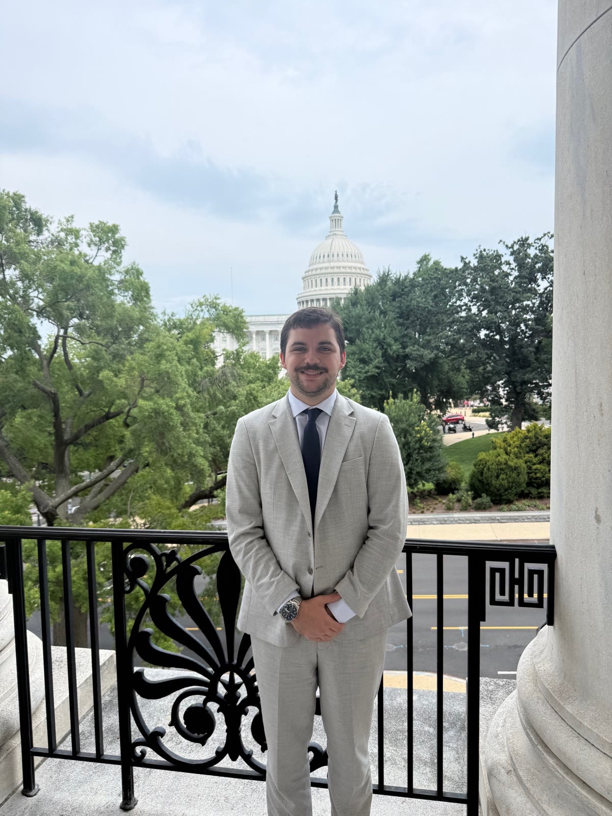 Alex Campos, International Business intern, Class of 2027, High Point University