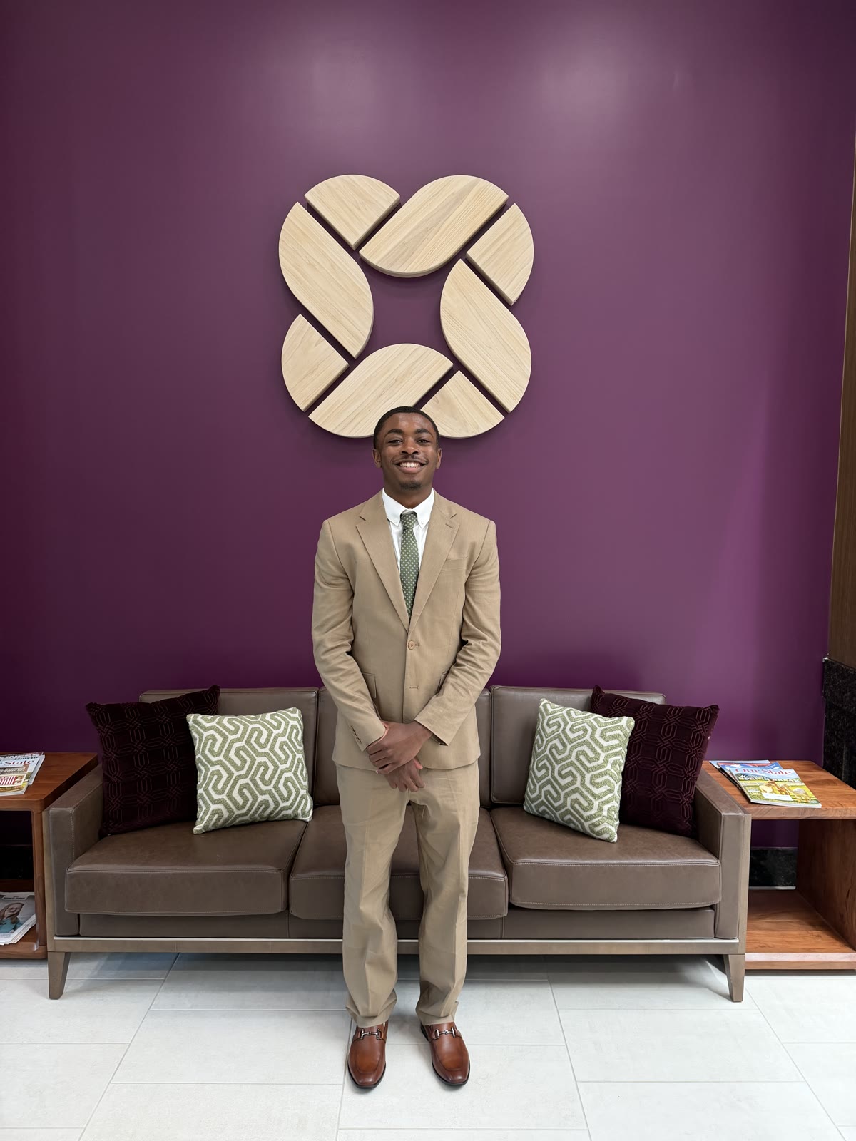 MJ Edwards, Accounting intern, Class of 2028, High Point University