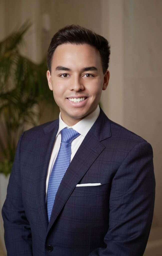 Ethan Ybanez, Finance and Philosophy graduate from High Point University, Class of 2024