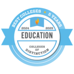 Colleges of Distinction recognized HPU's Stout School of Education for five consecutive years.