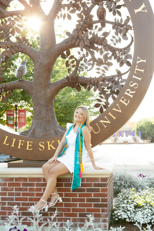 Peyton Richter, M.A. in Communication & Business Leadership graduate from High Point University