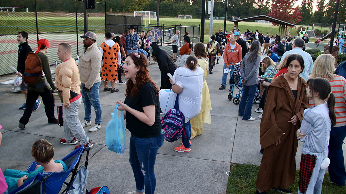 Community members with intellectual or physical disabilities were among nearly 150 people who dressed up in costumes, danced and enjoyed games, crafts and food in Halloween-themed areas. 