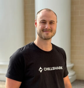 Daniel Haynes, a 2019 business administration major with a minor in marketing, is Chillshark’s chief technology officer.