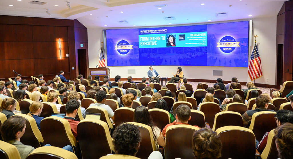 AMC Networks Executive Theresa Patiri Shares TV Expertise, Encourages HPU Students