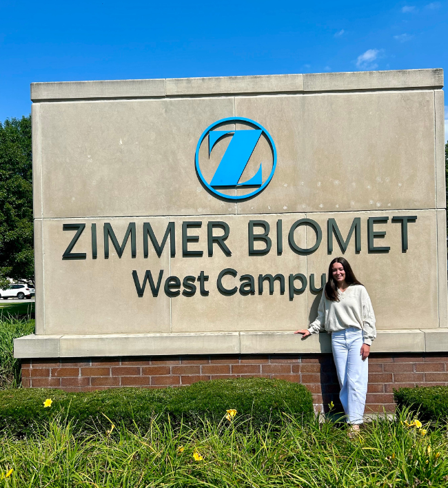 Emily Lawler, Business Administration graduate at High Point University