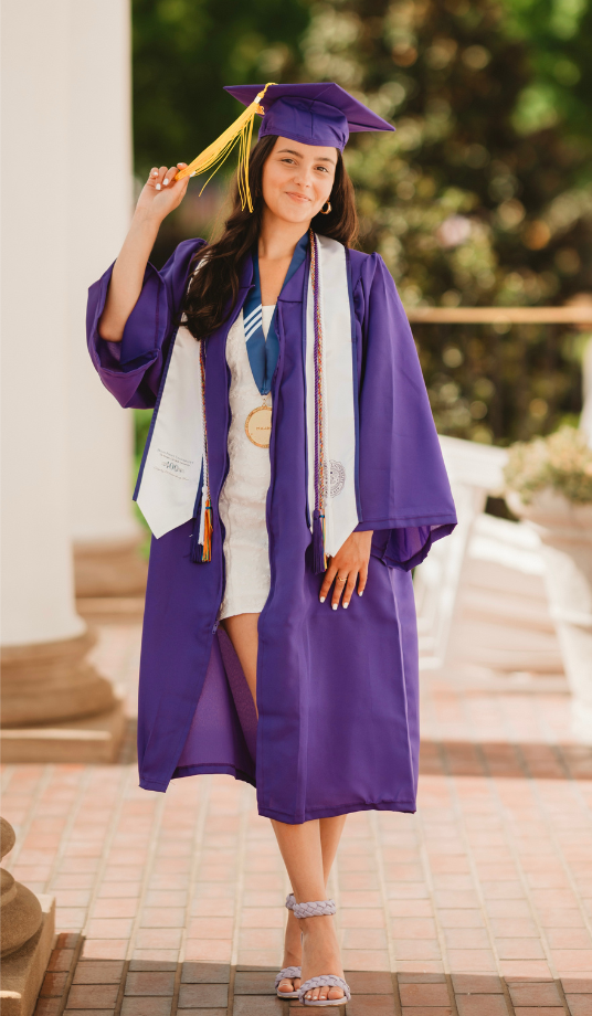 Brianna Rapaccioli, Interior Design graduate from High Point University, Class of 2025