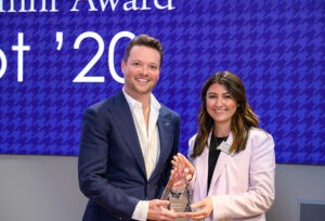 Jack Elliott, Class of 2020, with Boles. 