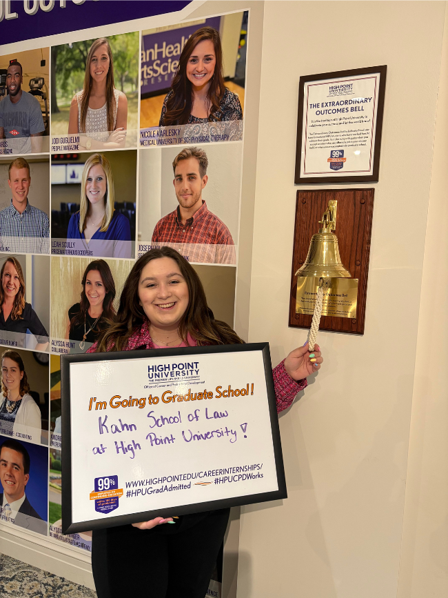 Isabel Boyles, Healthcare Management and Psychology graduate at High Point University, Class of 2026