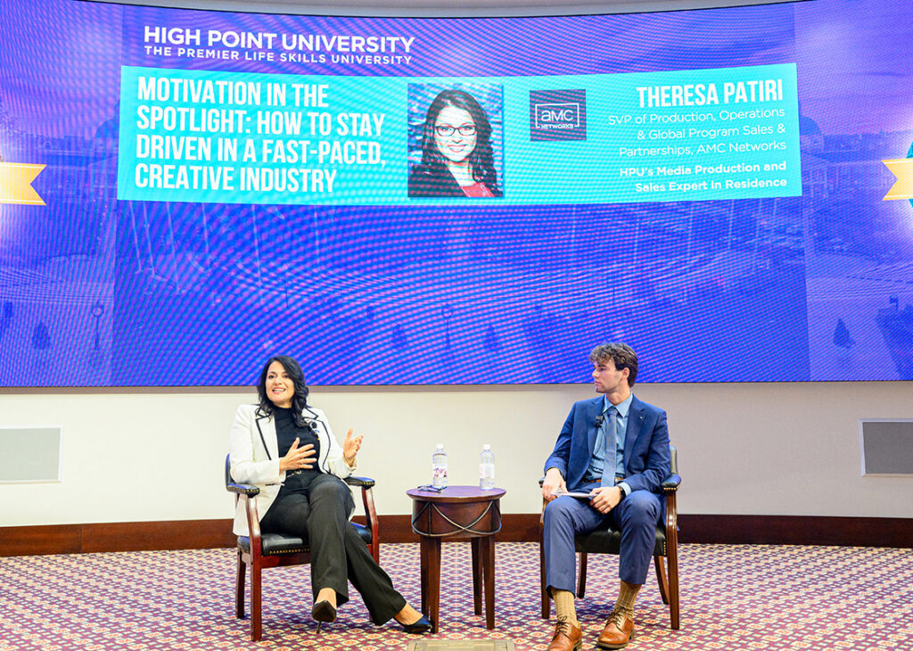 HPU Media Production and Sales Expert in Residence Shares Career Advice with Students