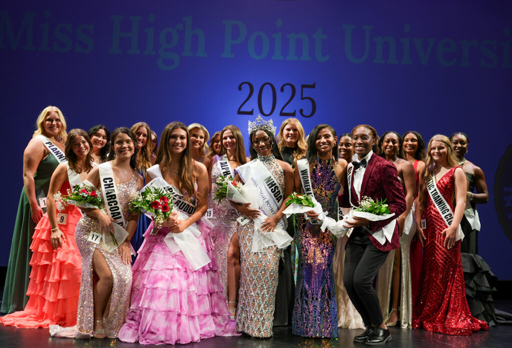The HPU Circle K Club won the most awards of any club from schools throughout North and South Carolina when its officers attended the Carolinas District Kiwanis and Circle K Conference in Charlotte, North Carolina. Through hosting the Miss HPU Pageant this school year, the HPU Circle K Club donated nearly $31,000 to support UNICEF’s Brick x Brick Project. 