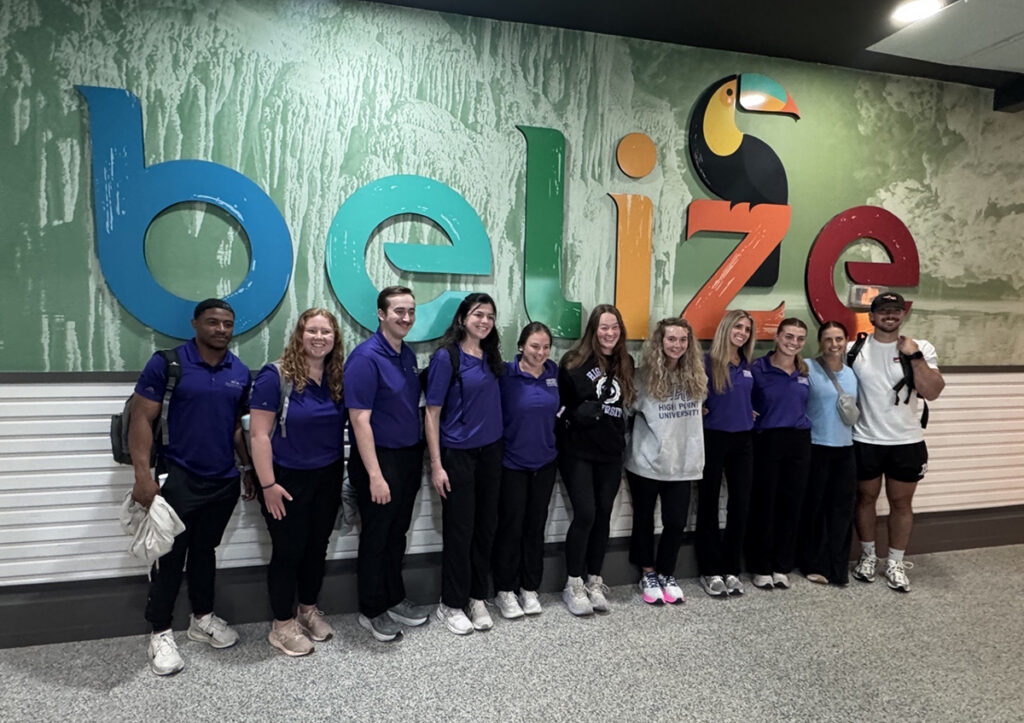 Physical therapy students who assisted patients in Belize included Bryce Holloway, left, Lindsey Van Der Stad, Jacob Bentley, Kennedy Hazelwood, Kloe Martin, Sarah Bittence, Mackenzy Coltrain, Noelle Spencer, Samantha Heider, Lauren Guidi and Alex Loli.