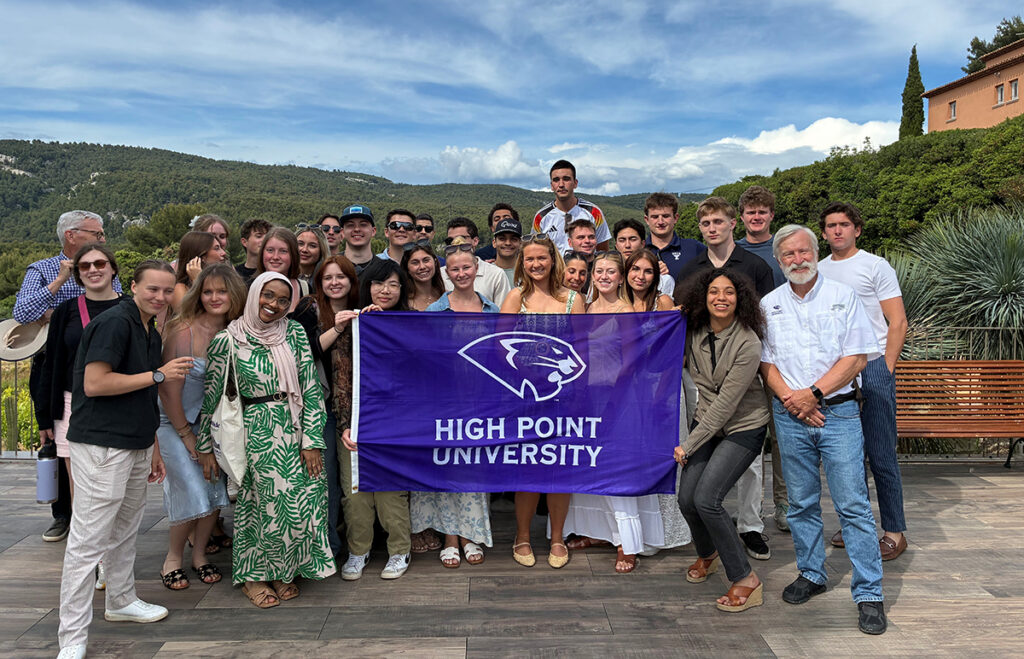 The Aix en Provence class explored Cassis.