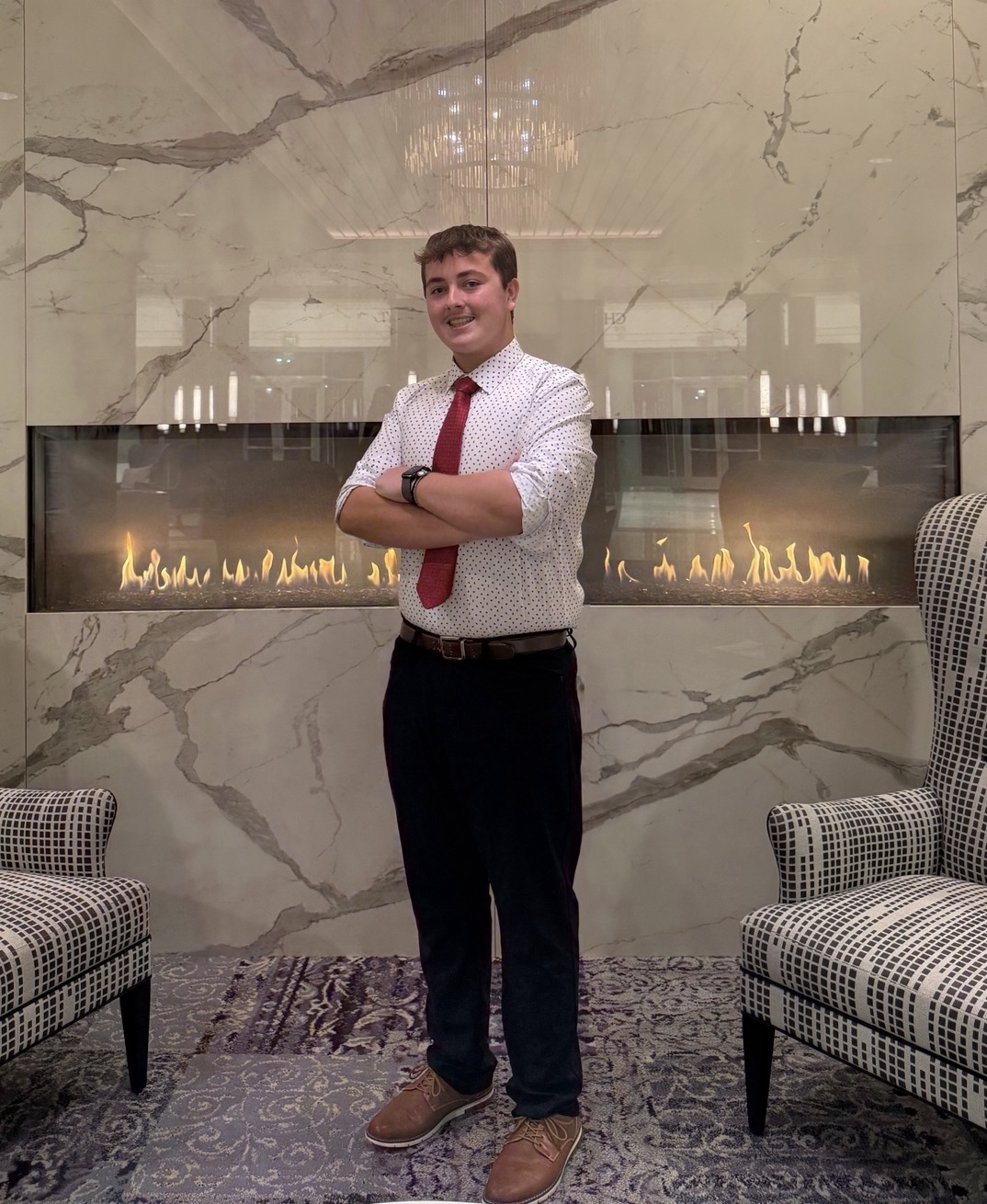 Scotty Burrow, Political Science graduate, Class of 2028, High Point University