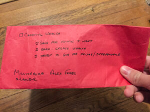 Alex Frees - red envelope