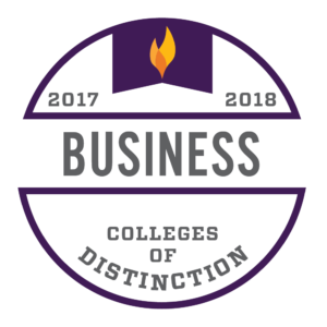 Colleges of Distinction Business Badge, 2017-2018