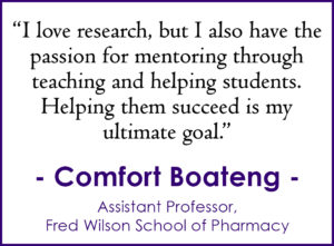 Comfort Boateng - pull quote