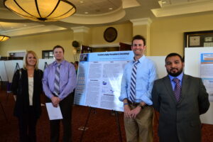 Pictured from left to right are Melissa Tatum, Carl Cruthis, William Andrew Corbin and Abu Zaeem.