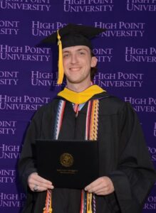 Clark Swatling, Finance graduate at High Point University