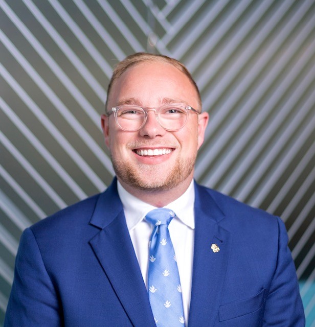 Zach Quimby, who graduated from High Point University in 2020, was selected by The White House Historical Association to serve as a 2024 Next-Gen Leader.