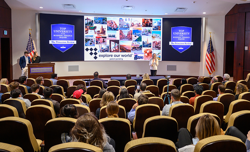 Vivian Love won first place and received $7,000 for her business, aircierge, which she described as a virtual concierge to elevate guest services for Airbnbs.