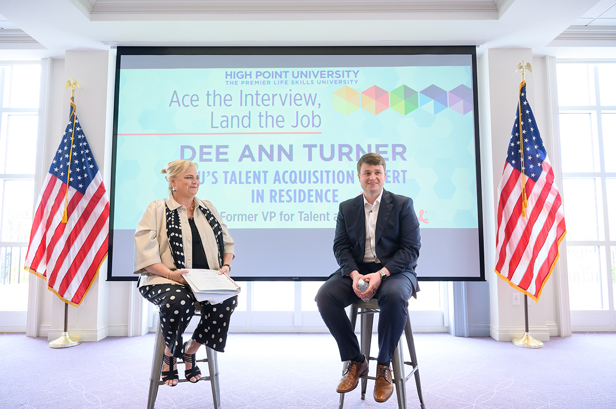 Turner conducted an interview with her son, Trevor, a 2016 HPU business administration alumnus who is completing his MBA at the University of Georgia and working at restaurant software solutions company Crunchtime.