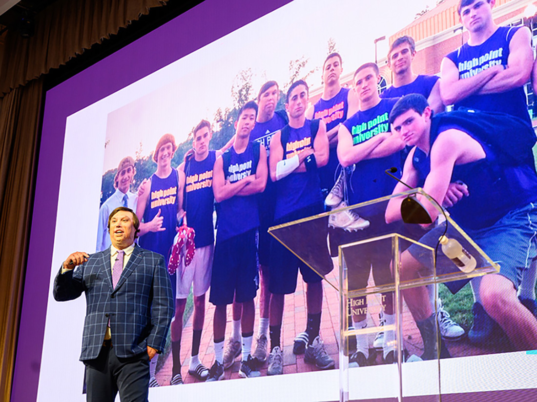 McKemey achieved his goal of playing with the HPU men’s lacrosse team and went on to become an assistant coach and director of operations. Today, McKemey is a full-time motivational speaker and CEO of his own company MAC Mentality. 