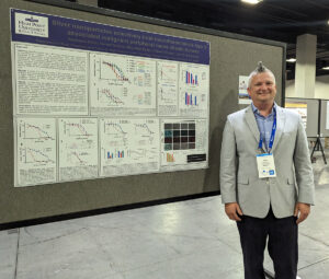 Dr. Cale Fahrenholtz, assistant professor of basic pharmaceutical sciences in the Fred Wilson School of Pharmacy, presented his laboratory’s research on neurofibromatosis type 1 (NF1) at two national conferences.