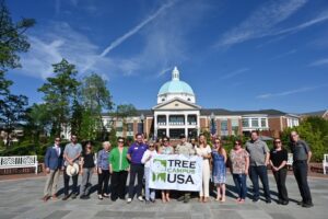 HPU was presented with the Tree Campus Higher Education award for the 15th consecutive year.